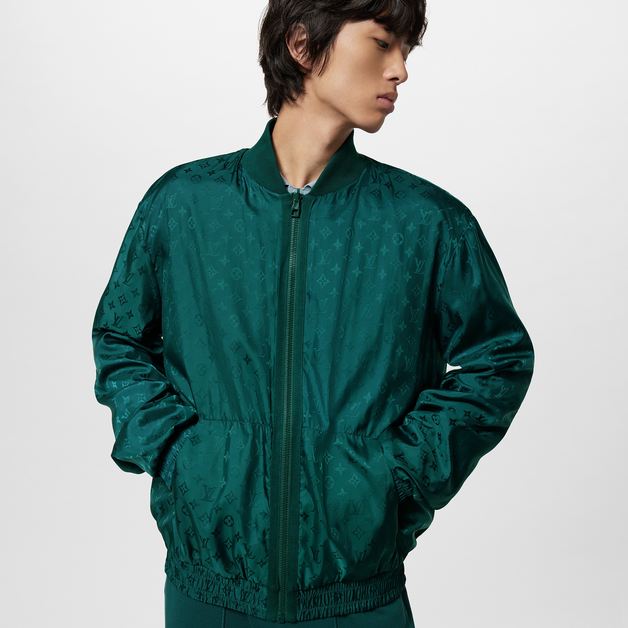 Monogram Reversible Cotton Bomber - Men - Ready-to-Wear | LOUIS 